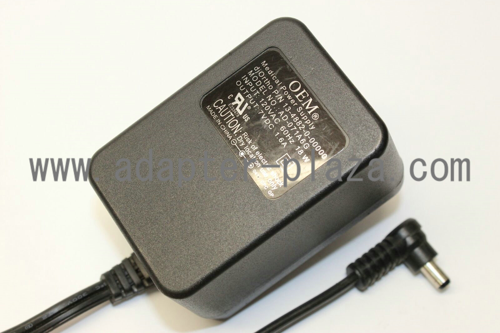 New 13-4882-0-0000 AD-071A6G Medical Power Supply 7VDC 1.6A Transformer Adapter Charger